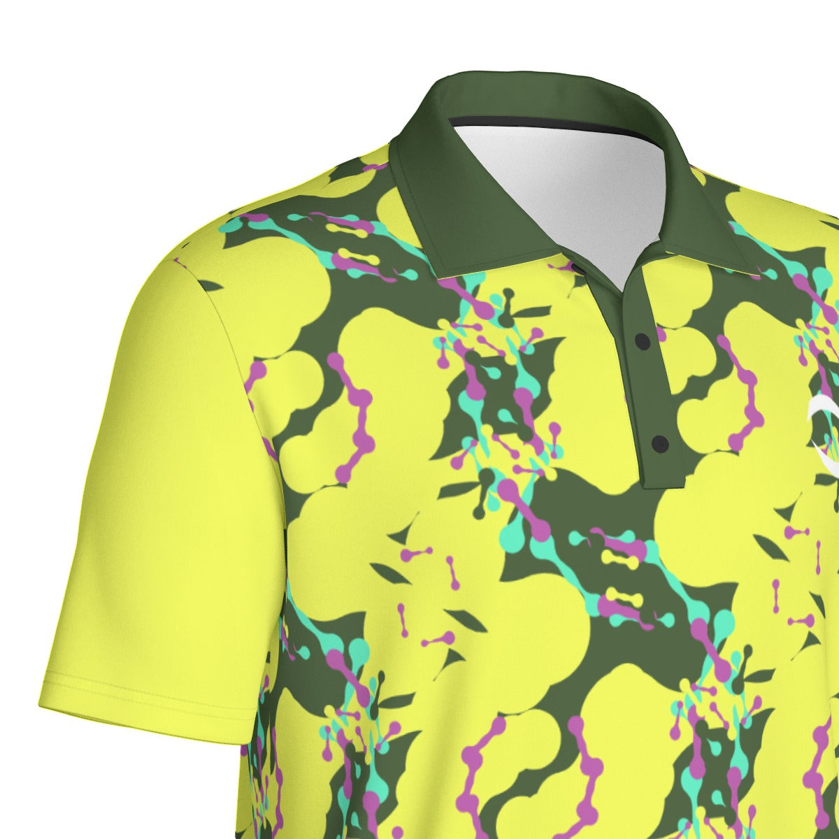 Men's Polo - Gozaimasu Evolve: Yellow