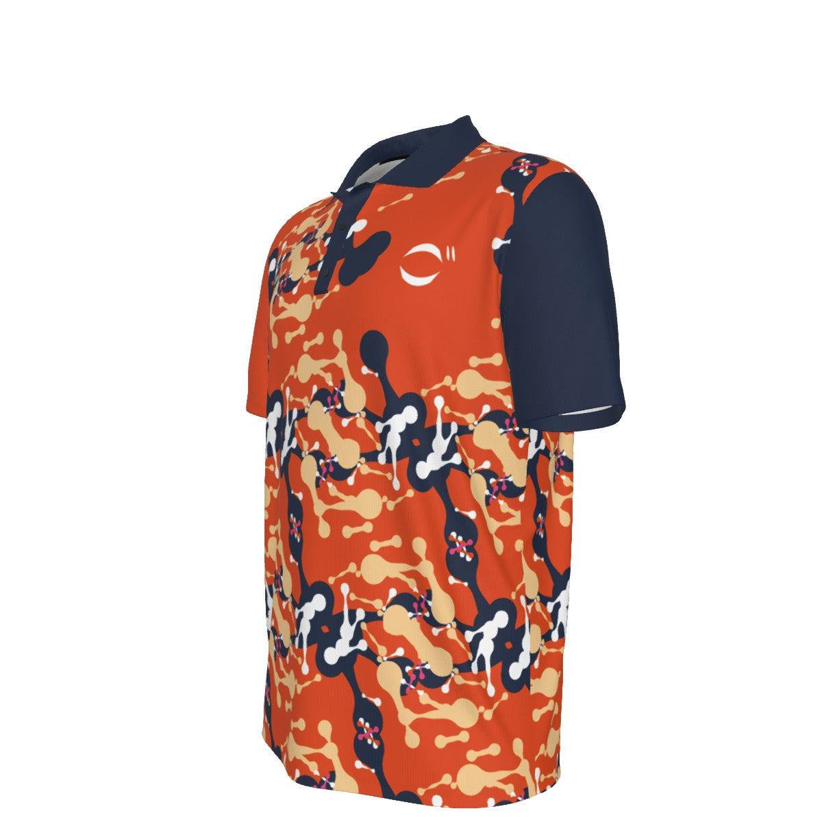 Men's Polo - Gozaimasu Evolve: Orange