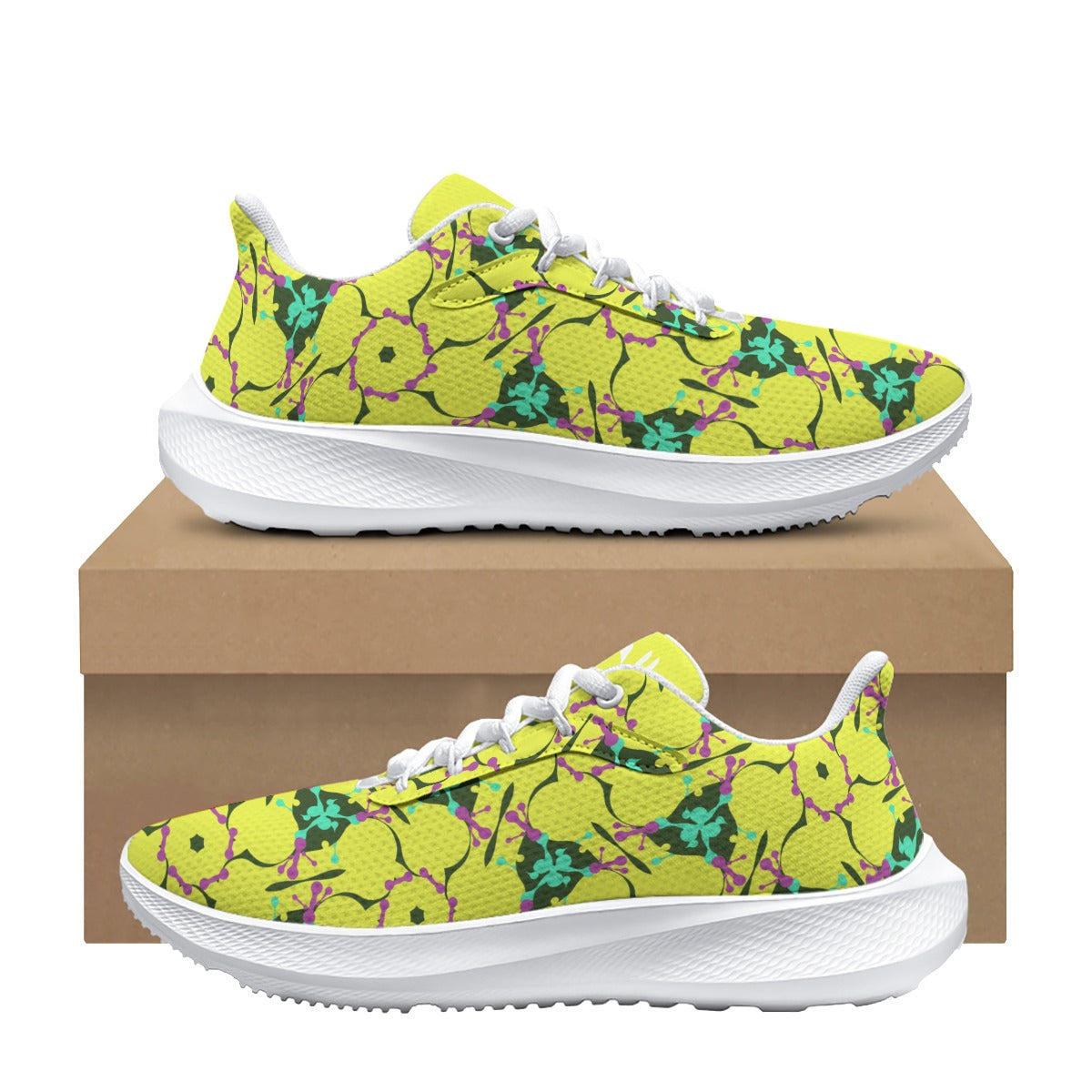 Women's Running Shoes - Gozaimasu Evolve: Yellow