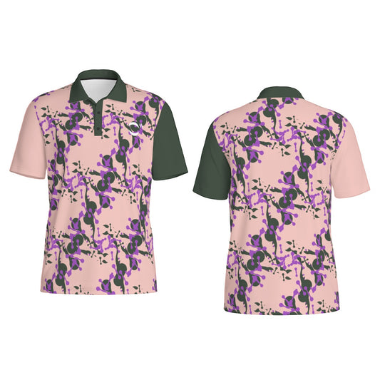 Men's Polo - Gozaimasu Evolve: Pink